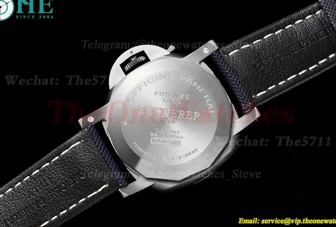 Luminor Marina PAM1021 44mm DLC LE Blue Dial TTF P9010