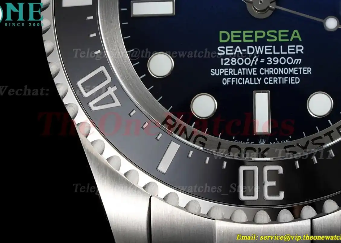 DeepSea Dweller 126660 904L SS SS Oyster GMF A3235