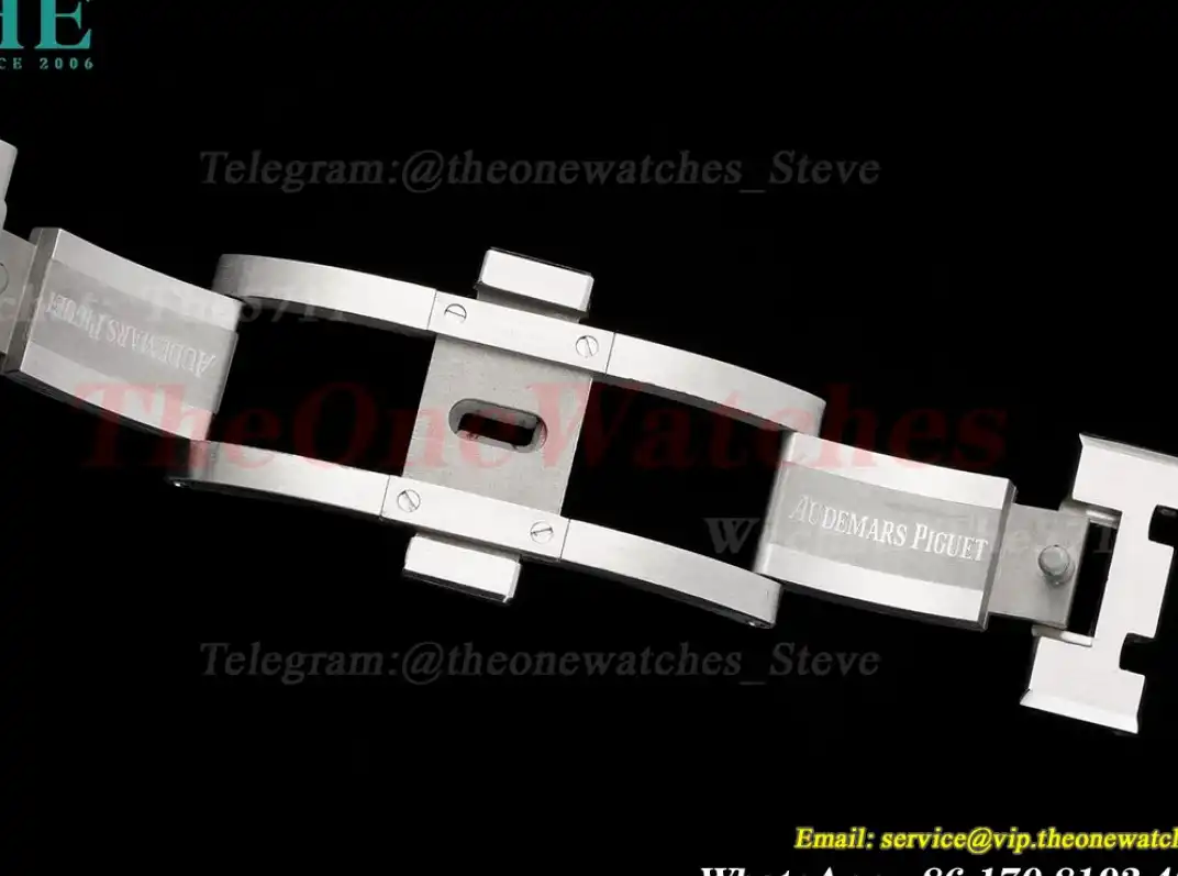 Royal Oak 41mm 15500 SS SS White Stk ZF V3 A4302 Super Clone