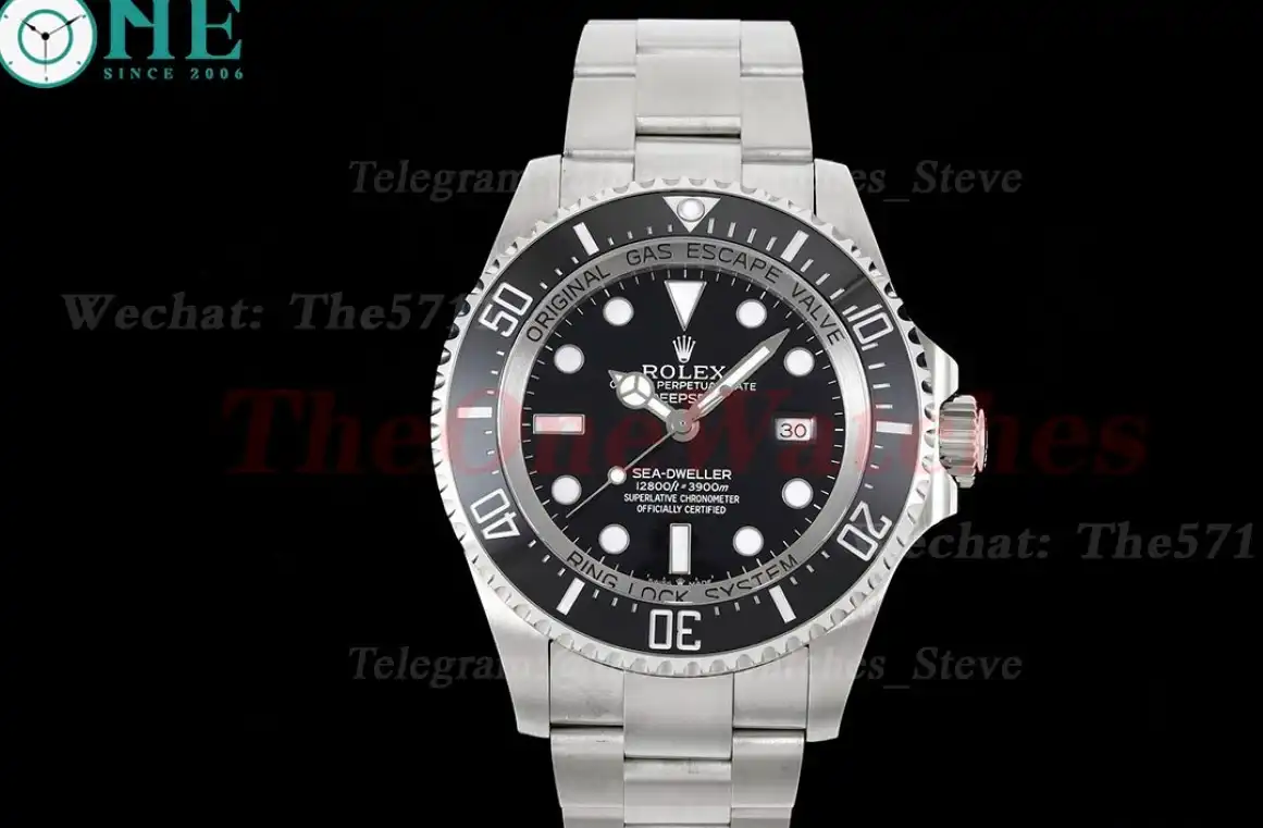 DeepSea Dweller 126660 904L SS SS Oyster GMF A2824