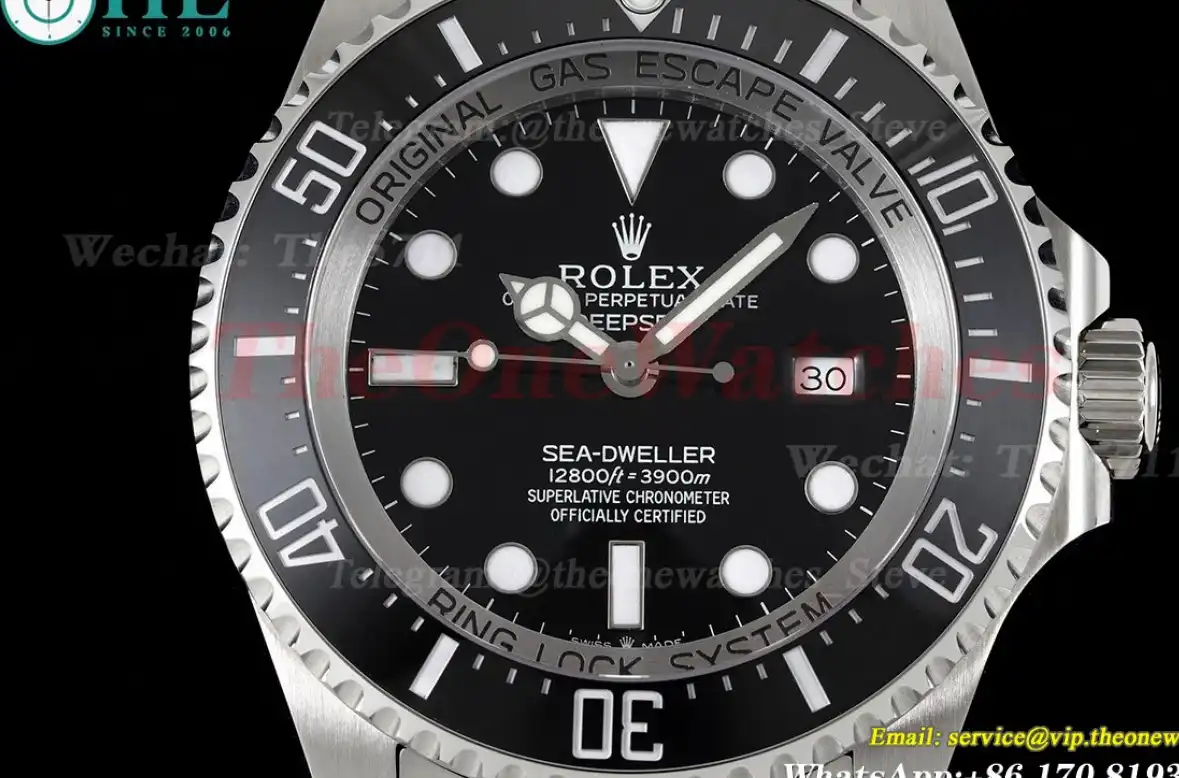 DeepSea Dweller 126660 904L SS SS Oyster GMF A2824