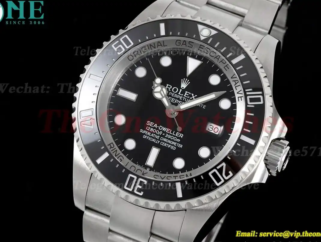 DeepSea Dweller 126660 904L SS SS Oyster GMF A2824