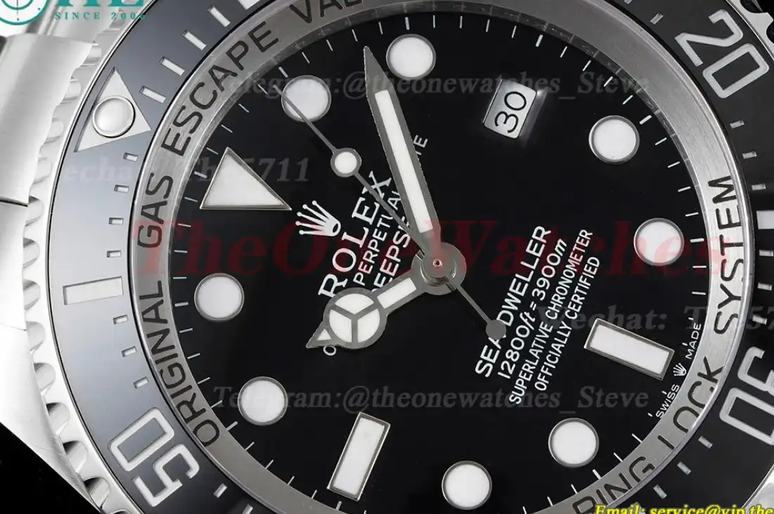 DeepSea Dweller 126660 904L SS SS Oyster GMF A2824