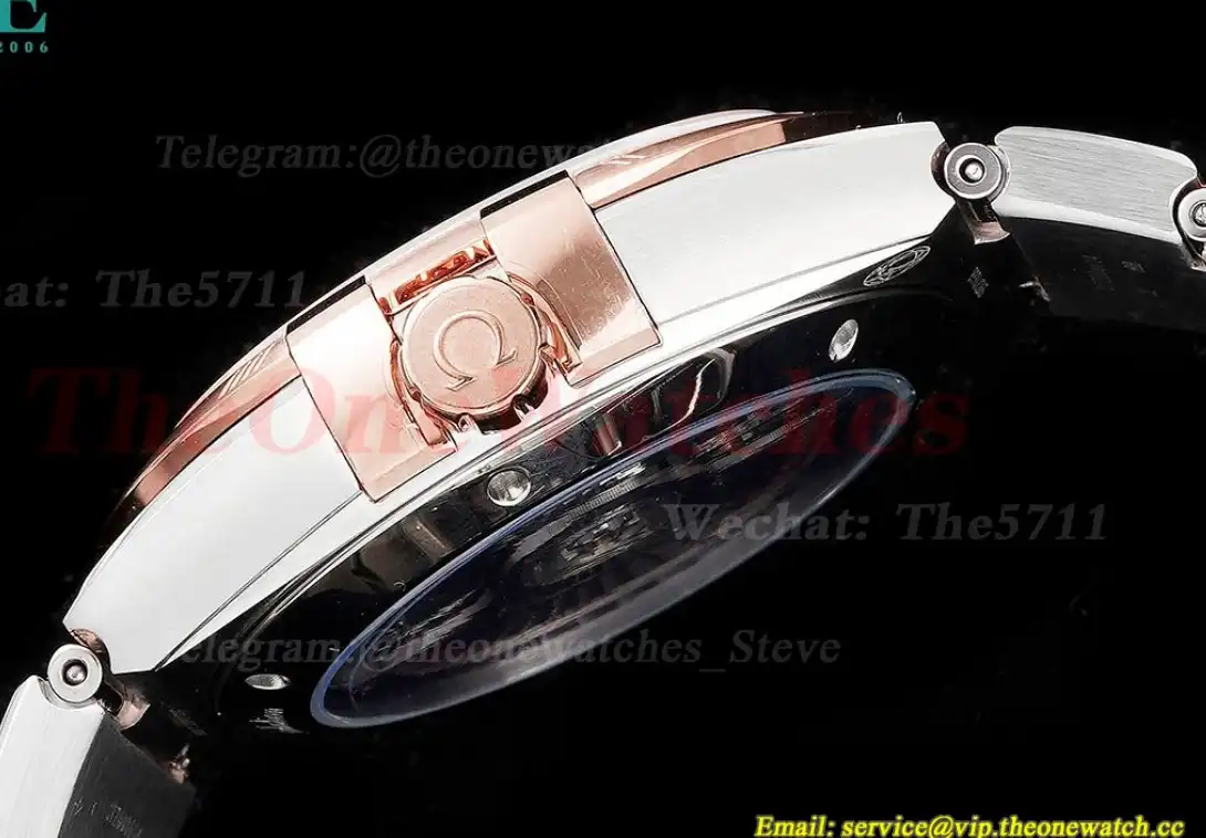 Constellation 39mm SS RG White Dia ASWF A8800