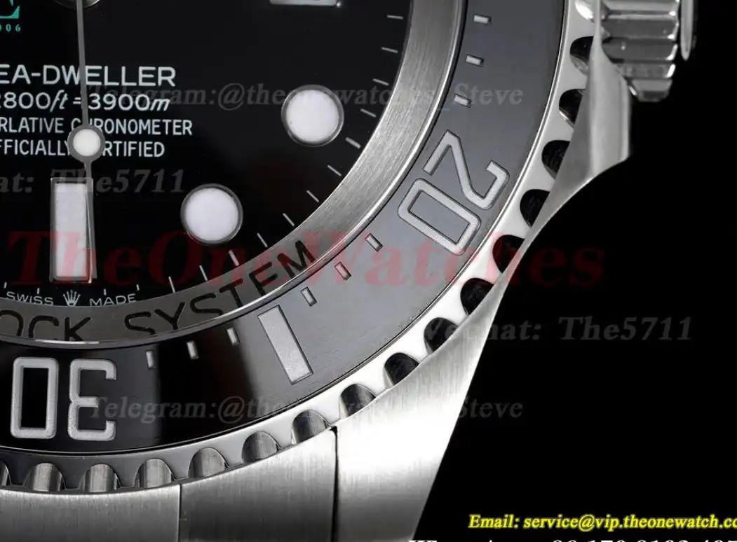 DeepSea Dweller 126660 904L SS SS Oyster GMF A2824