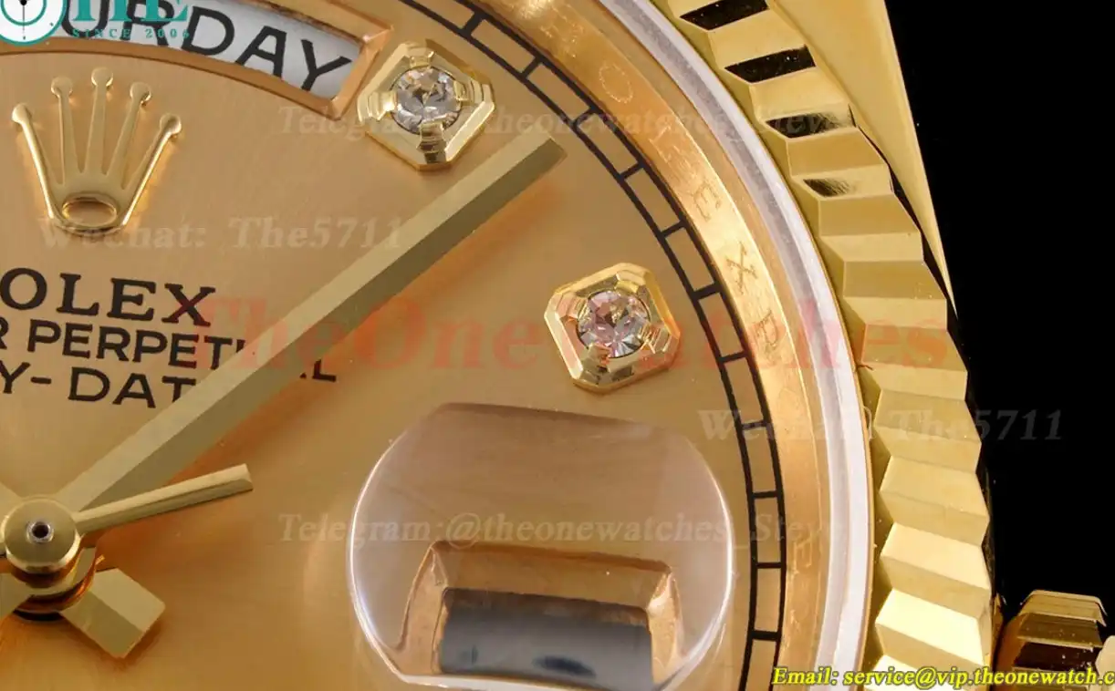 DayDate 36mm YG YG Pres Gold Dia RAF A2836