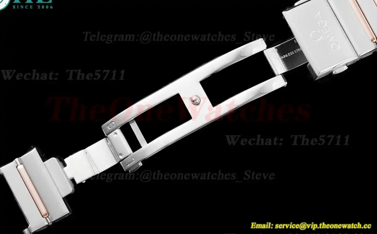 Constellation 39mm SS RG White Dia ASWF A8800