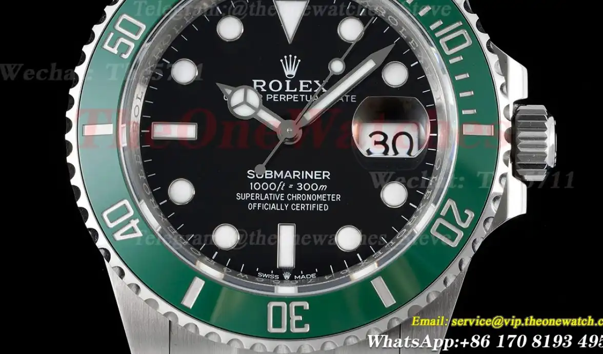 Submariner 126610LV Starbucks 41mm SS SS Green Bezel ZF VR3235