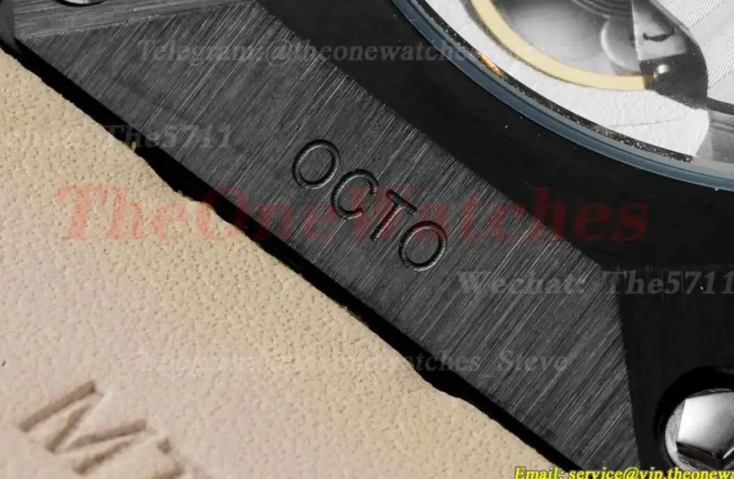 OCTO Solotempo 41mm DLC LE Black dial On Black Strap BVF V3 A191