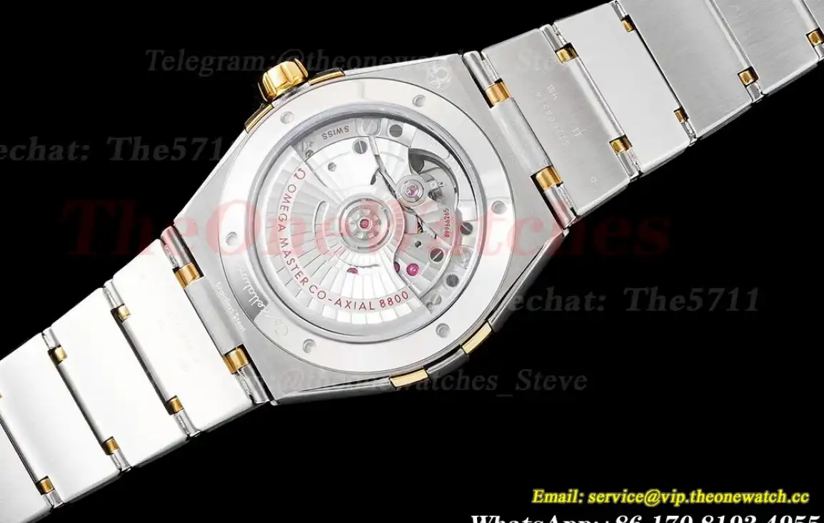 Constellation 39mm SS YG Yellow Stk ASWF A8800