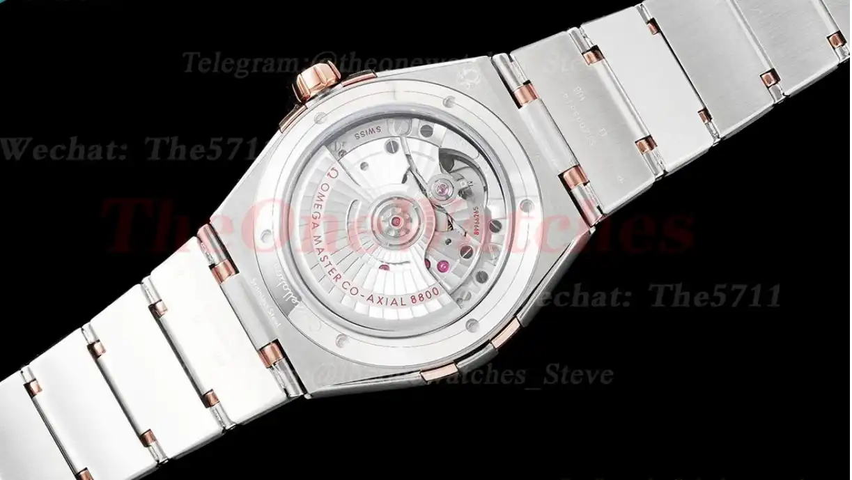 Constellation 39mm SS RG White Dial ASWF A8800