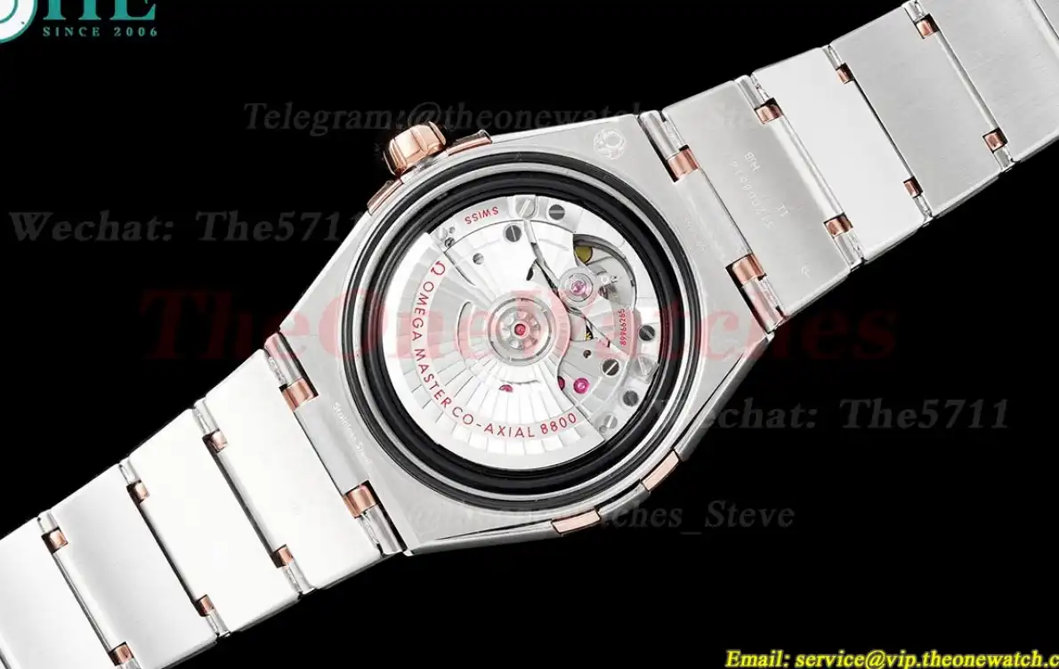 Constellation 39mm SS RG White Dial ASWF A8800