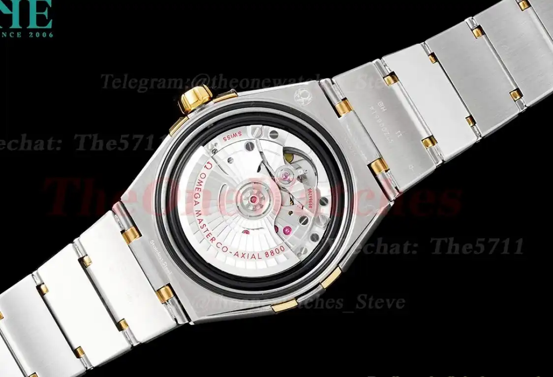 Constellation 39mm SS YG White Dia ASWF A8800