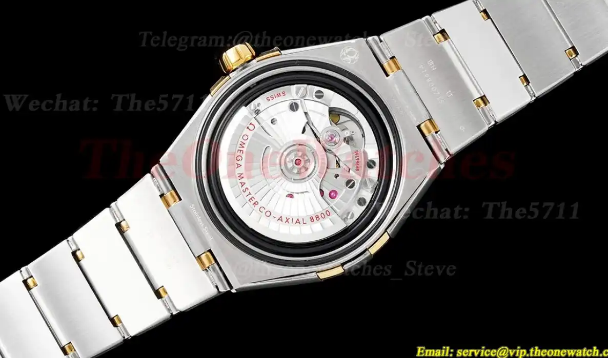 Constellation 39mm SS YG Yellow Stk ASWF A8800