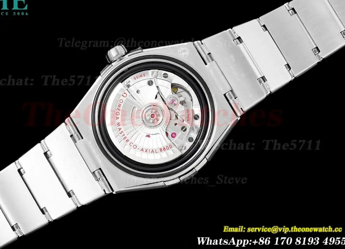 Constellation 39mm SS SS White Textured Dial ASWF A8800