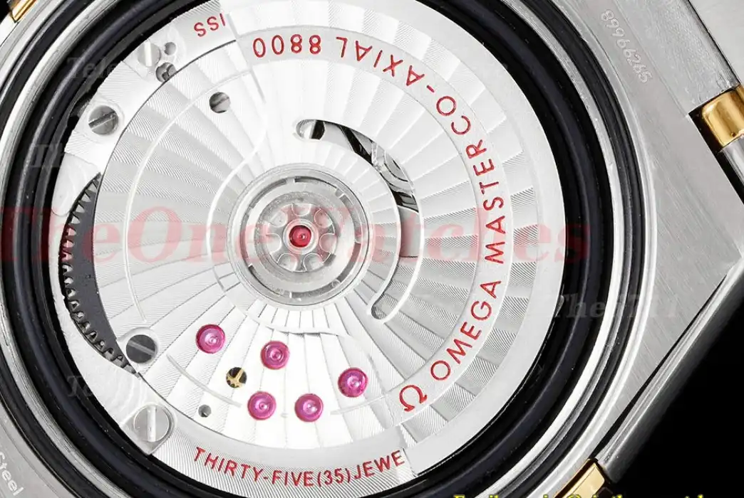 Constellation 39mm SS YG White Dia ASWF A8800