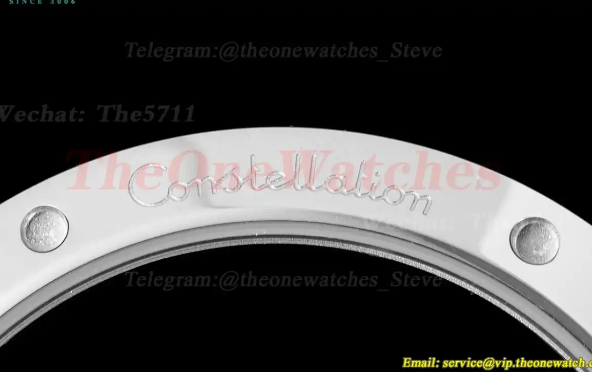 Constellation 39mm SS YG White Stk ASWF A8800