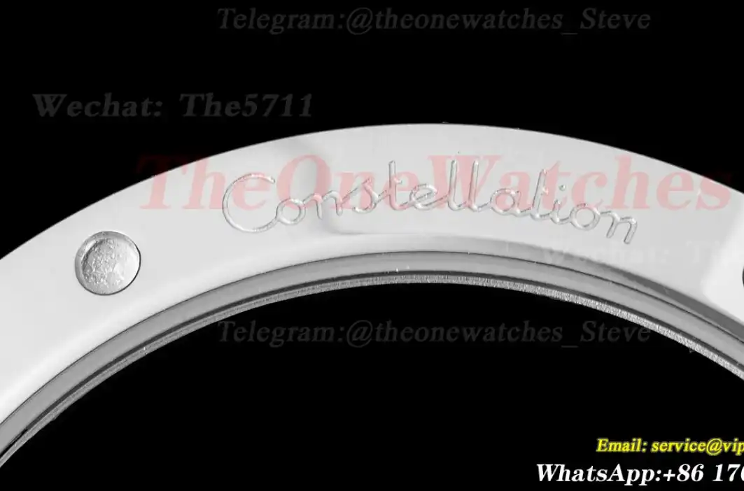 Constellation 39mm SS YG White Dia ASWF A8800