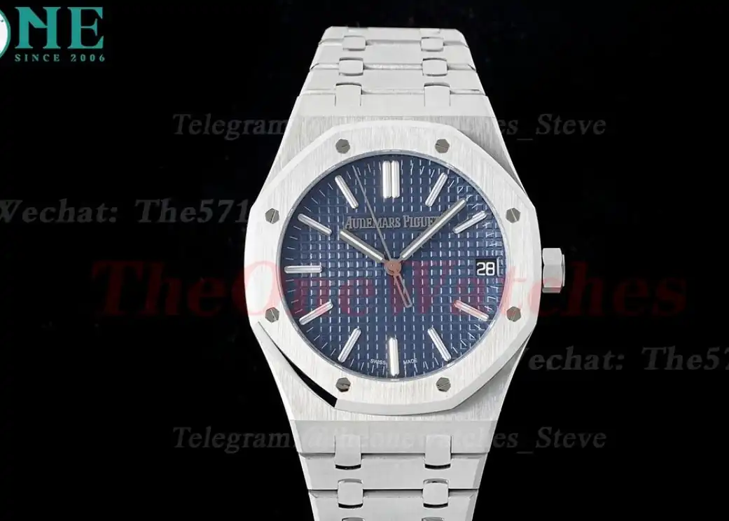 Royal Oak 41mm 15510 SS SS Blue Dial SF A4302 Super Clone