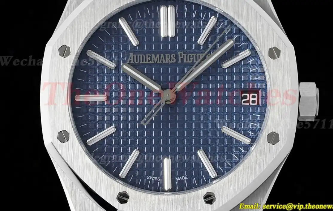 Royal Oak 41mm 15510 SS SS Blue Dial SF A4302 Super Clone