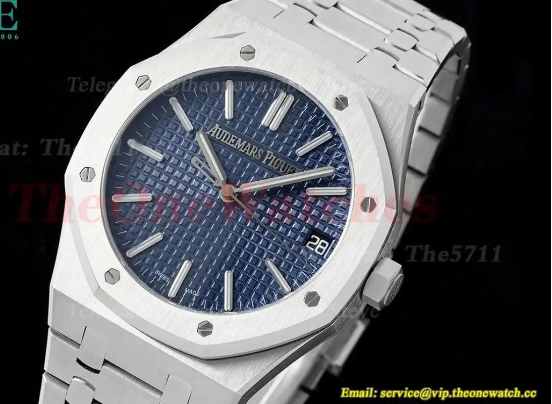 Royal Oak 41mm 15510 SS SS Blue Dial SF A4302 Super Clone