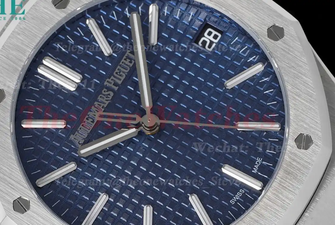 Royal Oak 41mm 15510 SS SS Blue Dial SF A4302 Super Clone