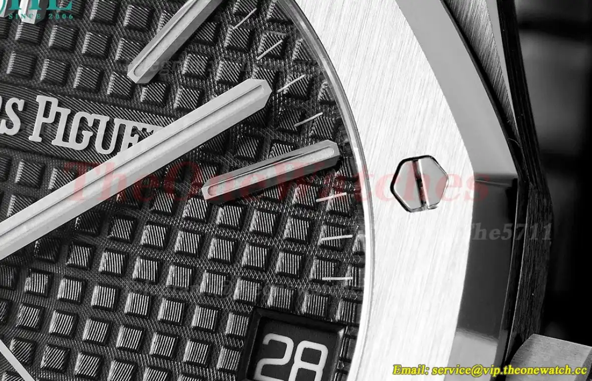 Royal Oak 41mm 15510 SS SS Black Dial SF A4302 Super Clone