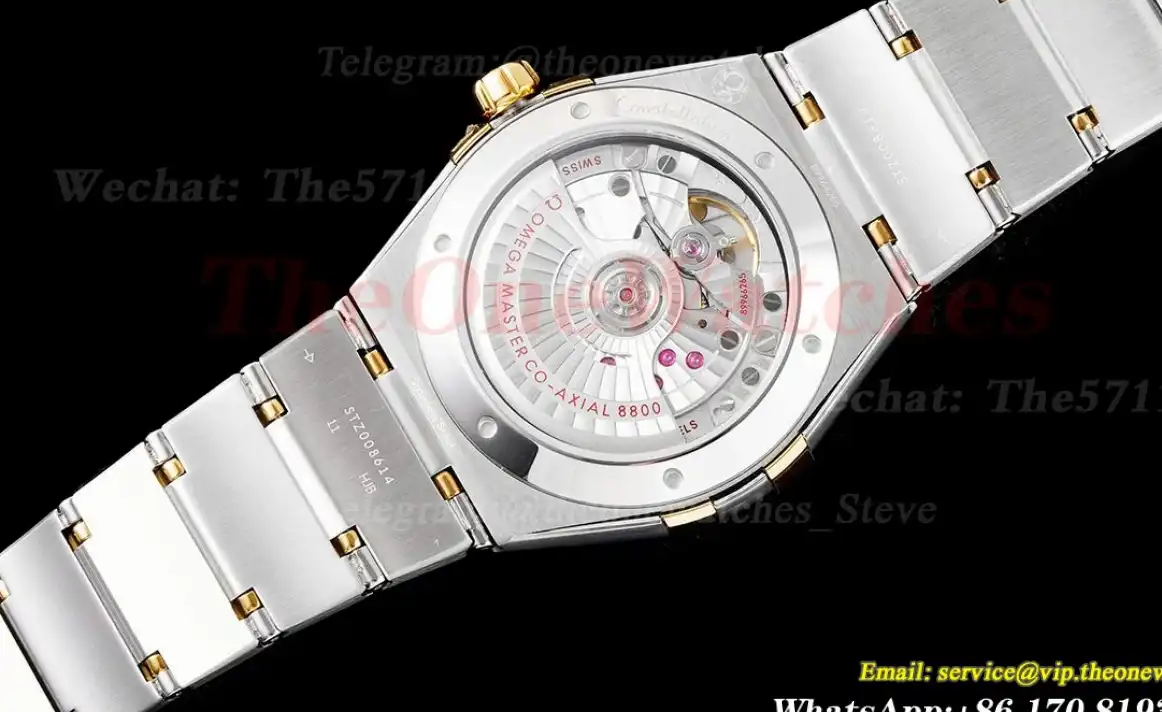 Constellation 39mm SS YG Yellow Dia ASWF A8800