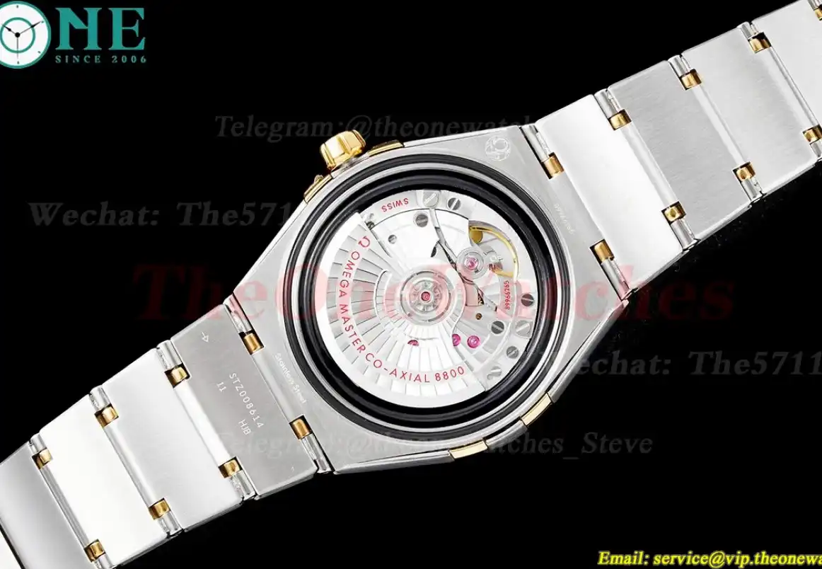 Constellation 39mm SS YG Yellow Dia ASWF A8800