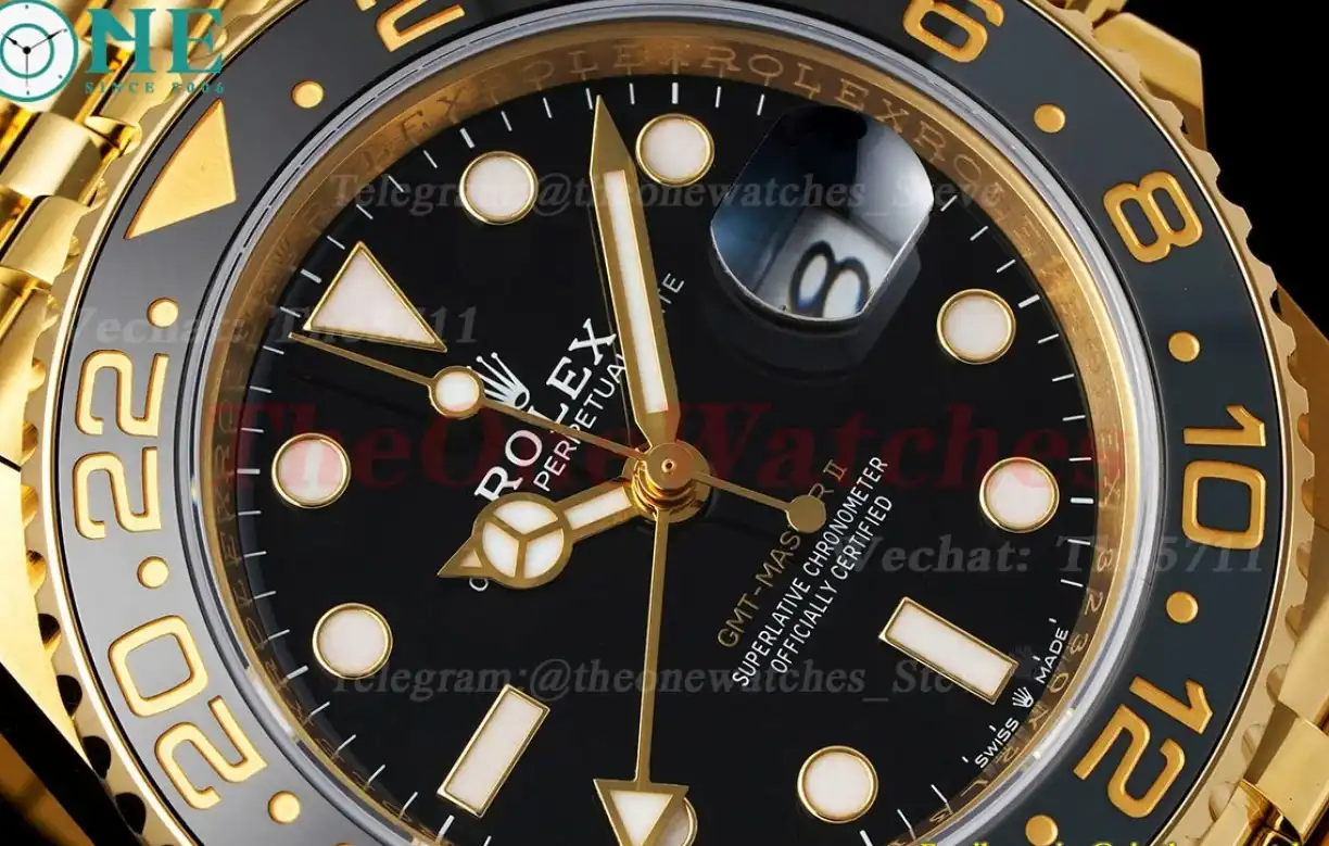 GMT Master II 126718 GRNR YG YG Black Grey ARF VR3285