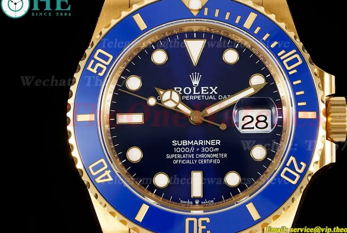 Submariner 41mm 126618LB YG YG Blue Dial VSF VS3235