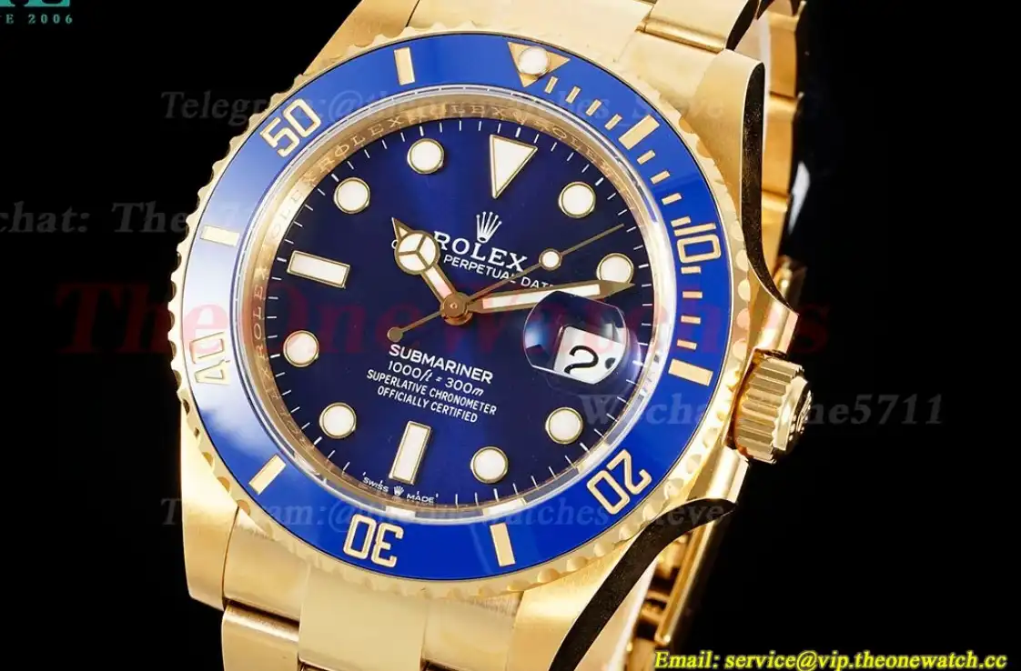 Submariner 41mm 126618LB YG YG Blue Dial VSF VS3235