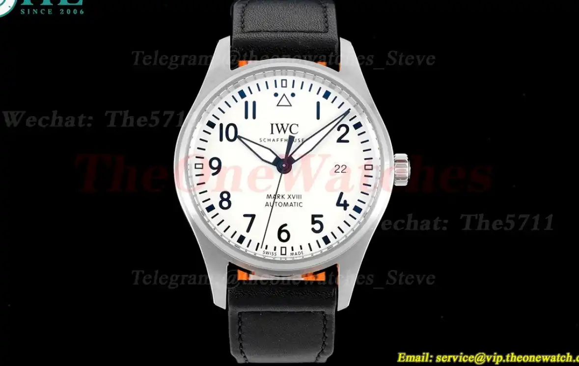 Mark XVIII IW327010 SS LE White Num 40mm V7F A2892