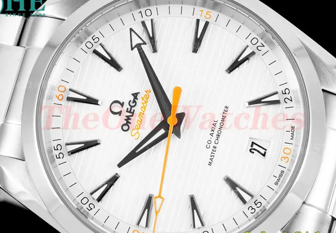 Aqua Terra 150m 41mm Master SS SS White Dial VSF A8900 Super Clone