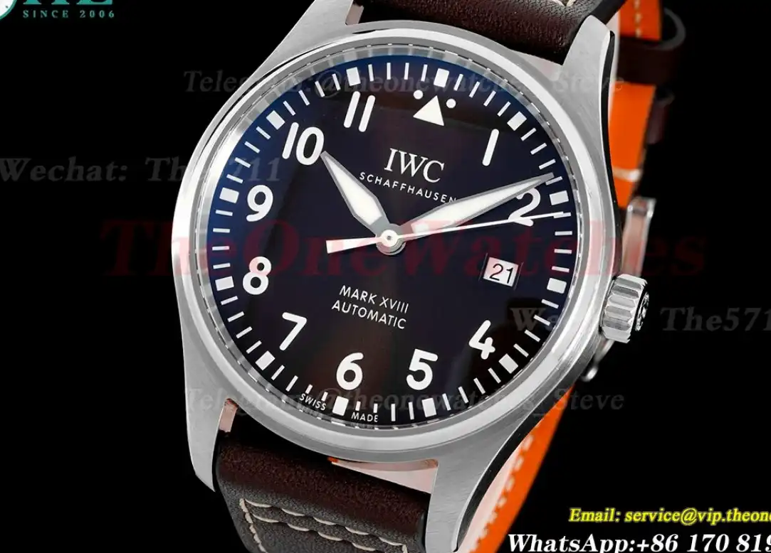 Mark XVIII IW327010 SS LE Brown Num 40mm V7F A2892