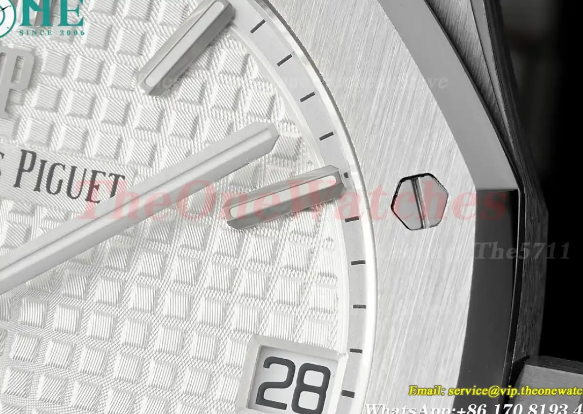 Royal Oak 41mm 15500 SS SS White Dial SF A4302 Super Clone