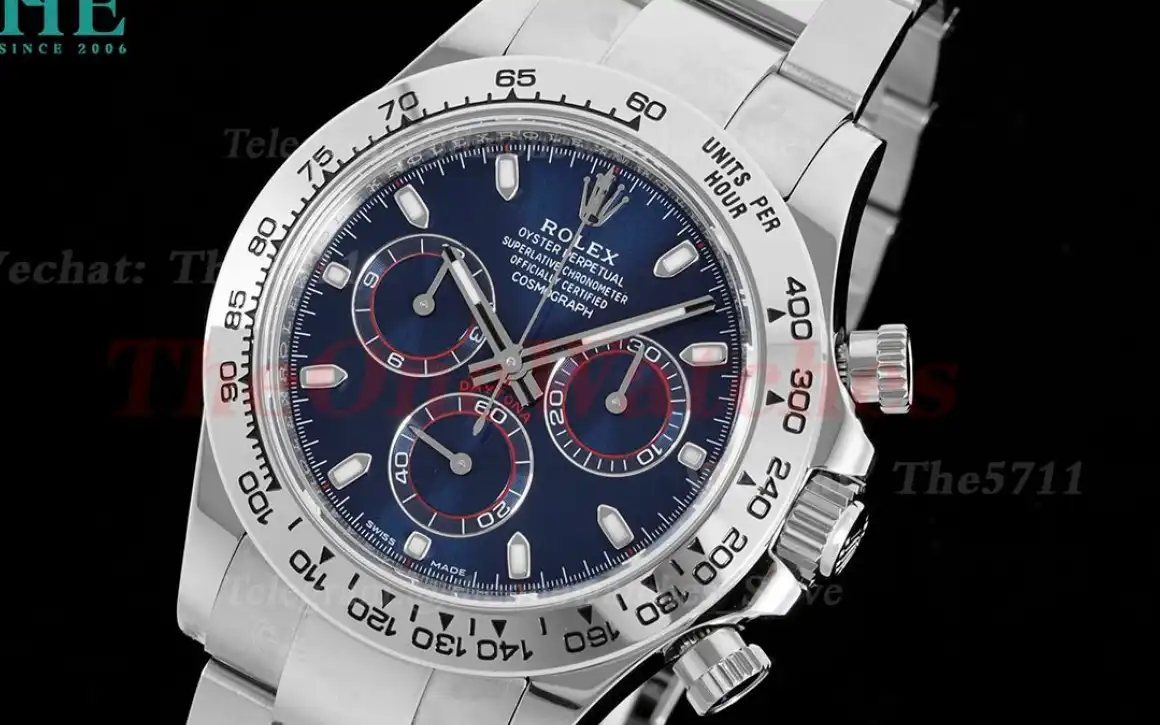 Daytona 116509 40mm Blue Dial SS SS BTF SA4130