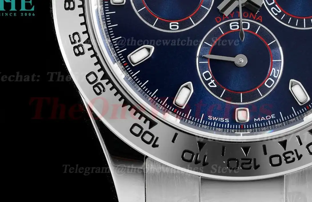 Daytona 116509 40mm Blue Dial SS SS BTF SA4130