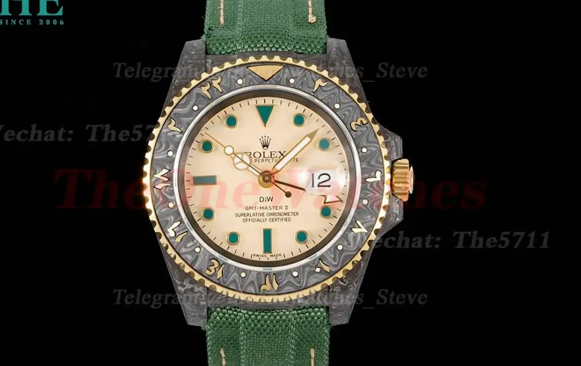 GMT Master II DIW 40mm Arab FC NY Cream Dot DIWF A3285