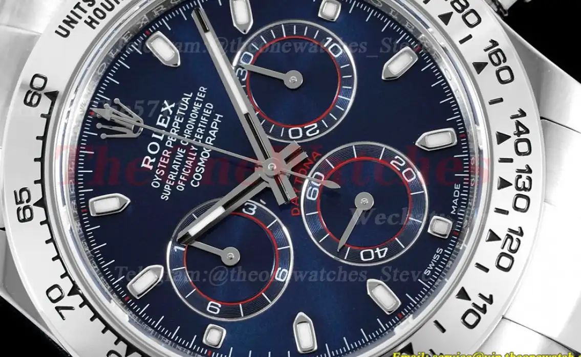 Daytona 116509 40mm Blue Dial SS SS BTF SA4130