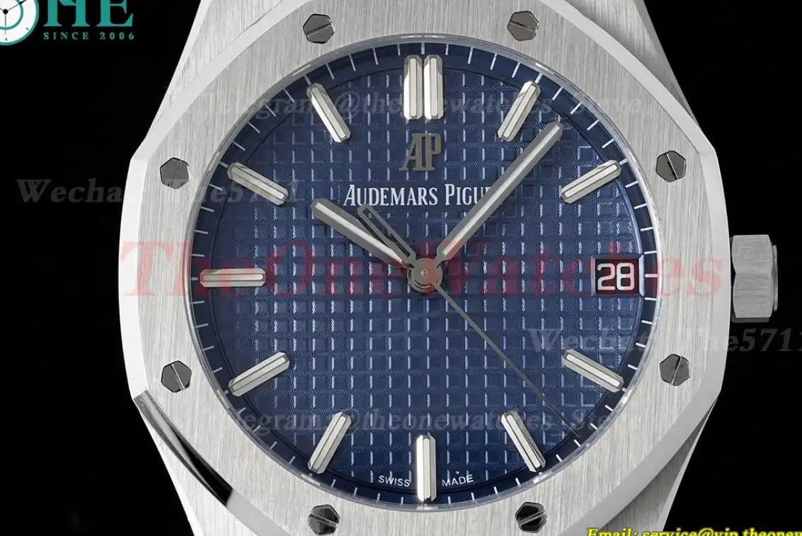 Royal Oak 41mm 15500 SS SS Blue Dial SF A4302 Super Clone