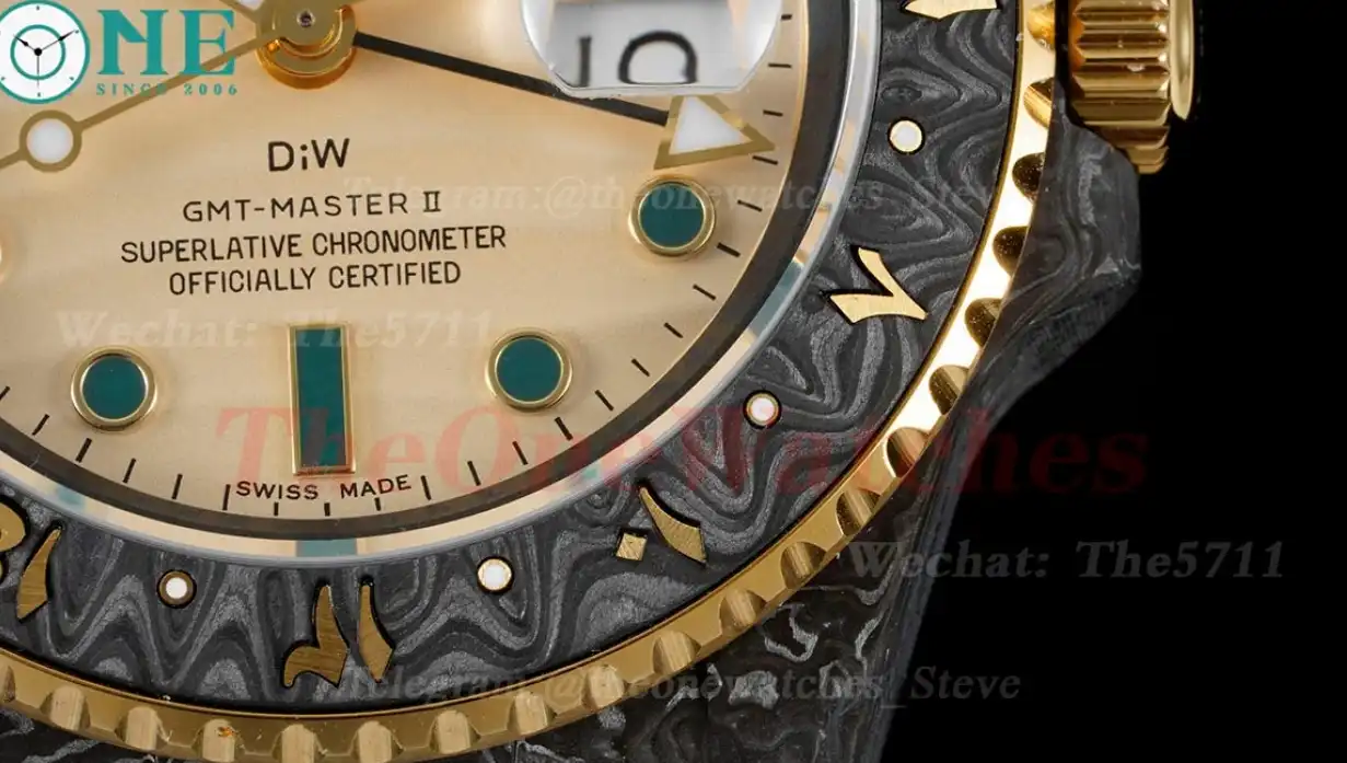 GMT Master II DIW 40mm Arab FC NY Cream Dot DIWF A3285