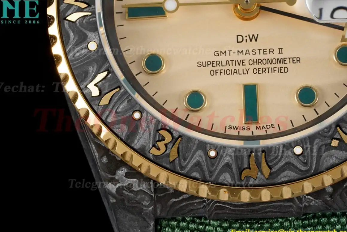 GMT Master II DIW 40mm Arab FC NY Cream Dot DIWF A3285