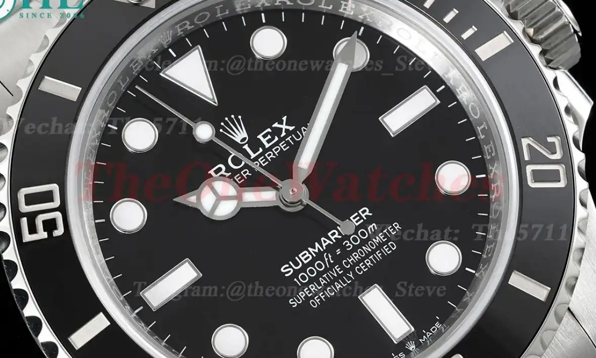 Submariner 124060LN 41mm No Date SS SS Black Dial Clean SH3230