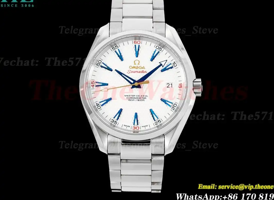 Aqua Terra Ryder Cup 41mm SS SS White VSF A8500 Super Clone