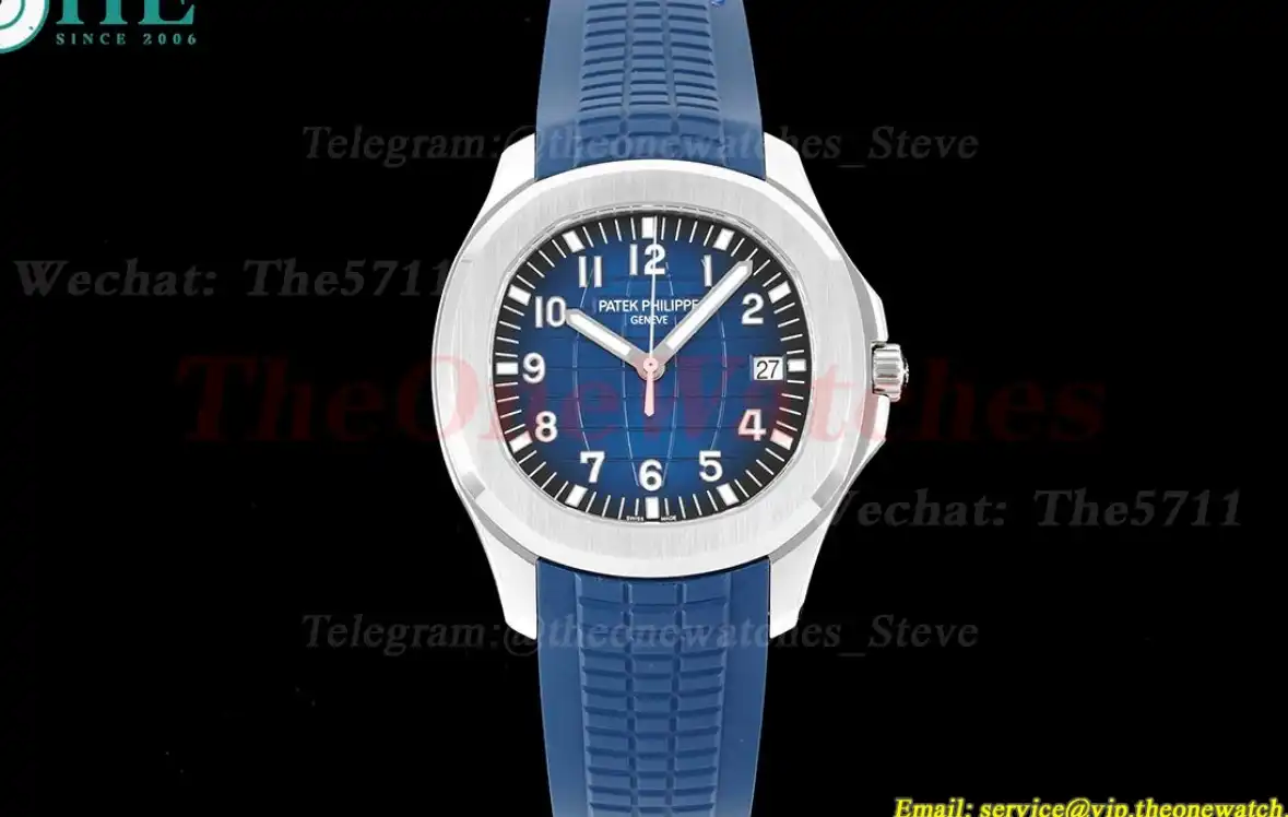 Aquanaut Ref.5168 42mm SS RU Blue Num 3KF V3 A324