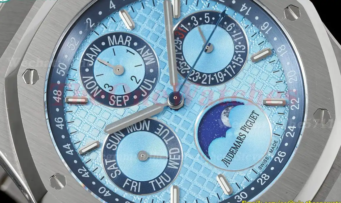 Royal Oak Perpetual Cal 26574 SS SS Ice blue APSF A5134