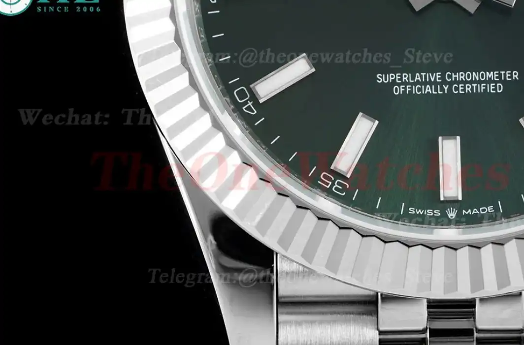 Datejust 126334 41mm Jub SS SS Green Stk VSF VS3235