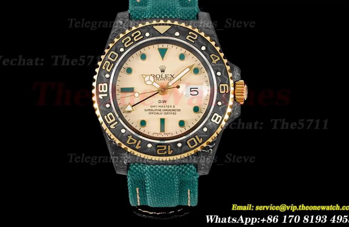 GMT Master II DIW 40mm Num FC NY Cream Dot DIWF A3285