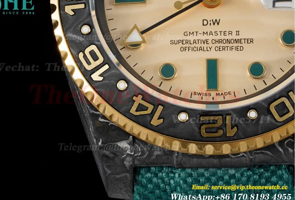 GMT Master II DIW 40mm Num FC NY Cream Dot DIWF A3285